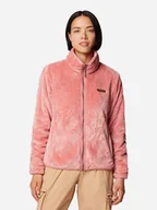 Bluzy damskie - Bluza damska rozpinana streetwear Columbia Fire Side II Sherpa FZ 1819791629 XL Różowa (195981016826) - miniaturka - grafika 1