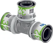 Łączniki, trójniki, kształtki - Uponor S-Press PLUS trójnik 32-32-32 - miniaturka - grafika 1