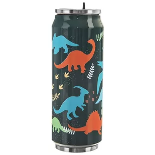 Orion Kubek Termiczny Termos Bidon Dinozaury Puszka 500 Ml - Kubki termiczne - miniaturka - grafika 1