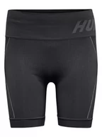 Spodnie sportowe damskie - Hummel Szorty funkcyjne "TE Christel Seamless" w kolorze czarnym - miniaturka - grafika 1