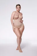 Majtki damskie - Figi 251 Basic High-Waish Panty Extra Naturalne - miniaturka - grafika 1