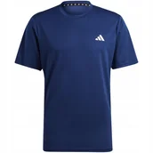 Koszulki męskie - Koszulka męska adidas Train Essentials Training Tee granatowa IC7429 L - miniaturka - grafika 1