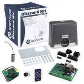 Zestawy do bram - Genius Zestaw BLIZZARD 500 C BASIC 230V do bram przesuwnych do 500 kg - miniaturka - grafika 1