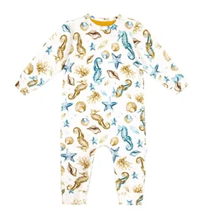 Pajac bez stópek Konik Morski 74 - Pajacyki dla niemowląt - miniaturka - grafika 1