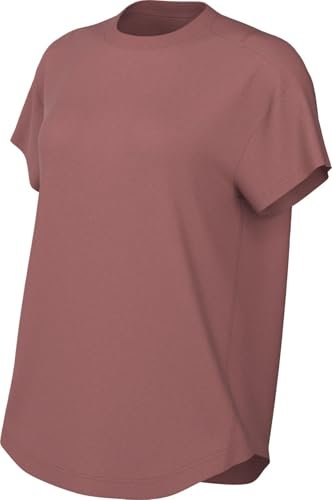 Nike Koszula W Nk One Relaxed Df Ss Top, Canyon Pink/Black, FN2814-634, L