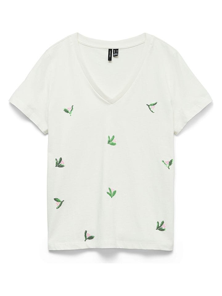 Vero Moda Koszulka w kolorze białym