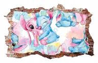 Naklejki na ścianę - Naklejki na ścianę LILO I STICH Stitch fototapeta 3D Dziura 115x75 cm #8 - miniaturka - grafika 1