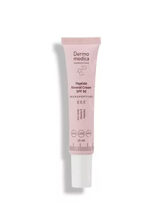 DERMOMEDICA Peptide Mineral Cream SPF50 15 ml - Kremy do twarzy - miniaturka - grafika 1