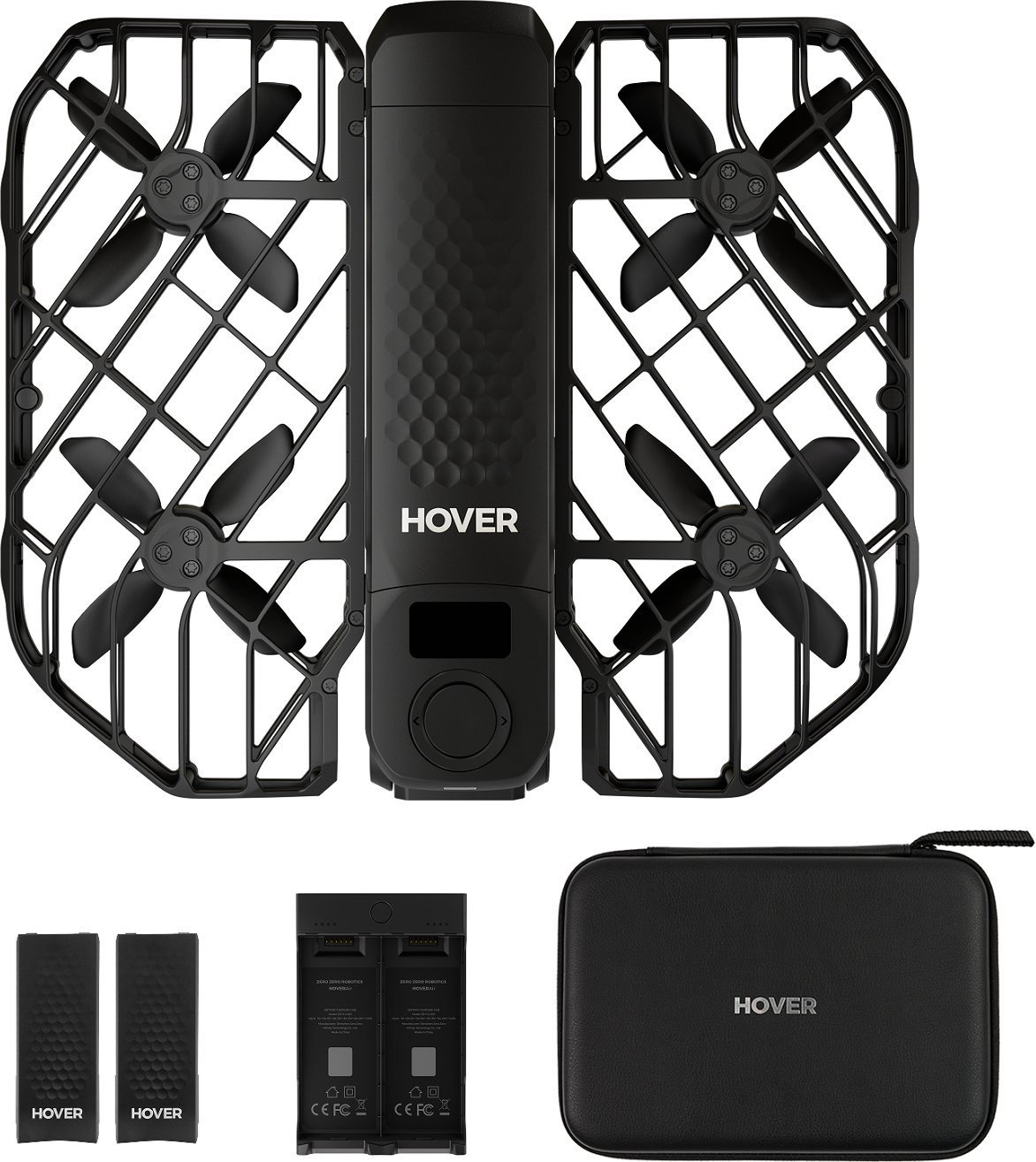 HoverAir X1 Pro Retail Combo drone, black