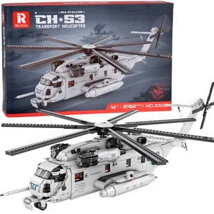 Klocki techniczne śmigłowiec transportowy CH53 2192-elementów ZA5303 - Samoloty i helikoptery - miniaturka - grafika 1