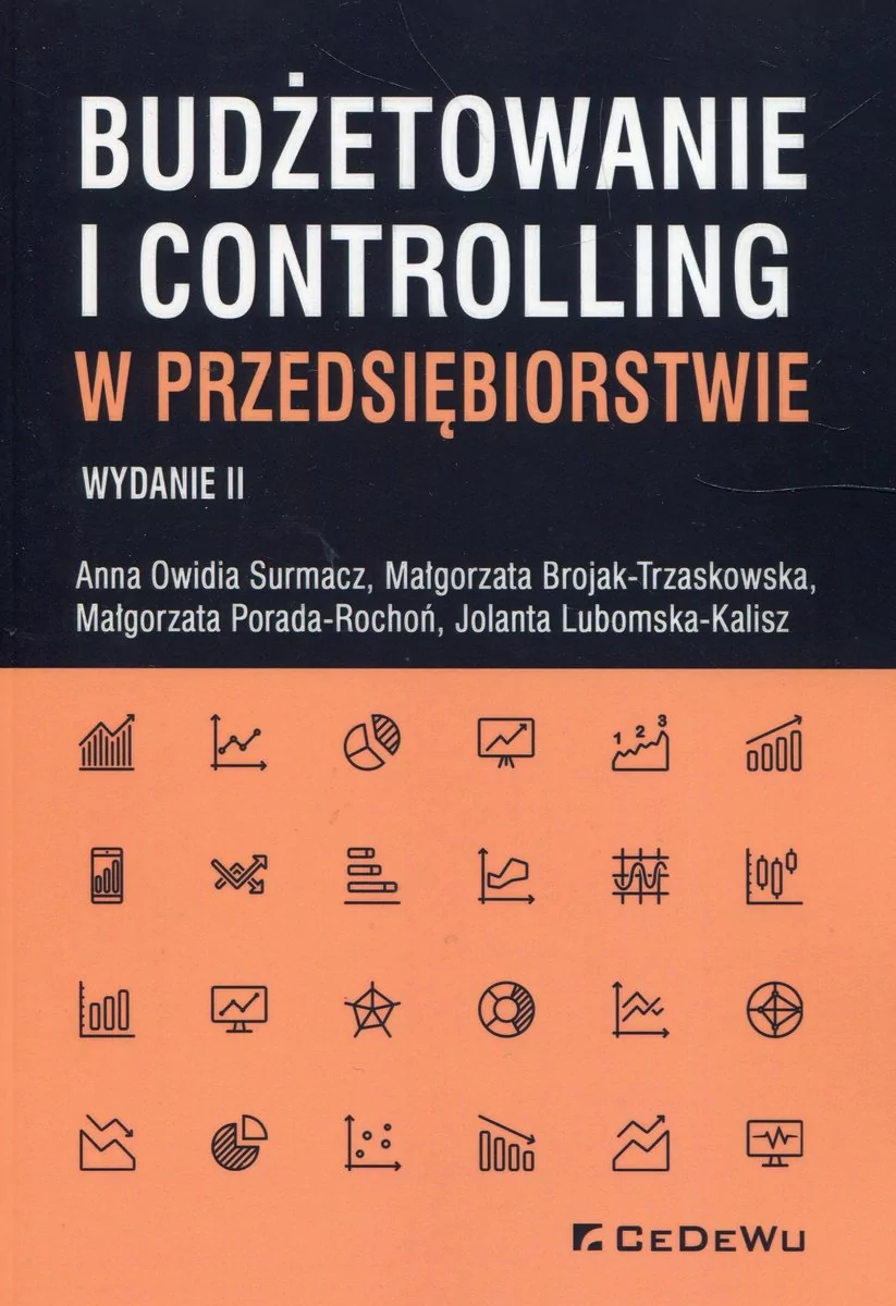 CeDeWu Budżetowanie i controlling w przedsiębiorstwie Surmacz Anna Owidia, Brojak-Trzaskowska Małgorzata, Porada-Rochoń Małgorzata