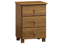 Szafki nocne - Szafka sosnowa TINA S3 dąb - miniaturka - grafika 1