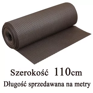 Mata,osłona balkonowa z technorattanu, kolor ciemny brąz, szerokość 1,10 m - Parawany - miniaturka - grafika 1