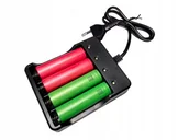 Ładowarki i akumulatory - Ładowarka ogniw baterii akumulatorów 18650 li-ion - miniaturka - grafika 1