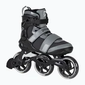 Rolki - Rolki męskie Playlife GT 110 black/grey - miniaturka - grafika 1