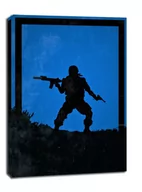 Obrazy i zdjęcia na płótnie - Dawn of Heroes - Big Boss, Metal Gear - obraz na płótnie Wymiar do wyboru: 90x120 cm - miniaturka - grafika 1