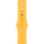 Akcesoria do smartwatchy - Pasek wymienny Apple 41mm paprskově žlutý sportovní - S/M (MWMP3ZM/A) - miniaturka - grafika 1