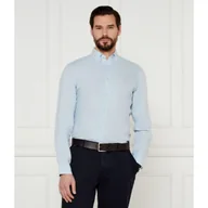 Koszule męskie - BOSS BLACK Lniana koszula H-LIAM-BD-E-C1-243 Regular Fit - miniaturka - grafika 1