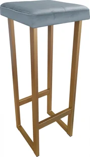 Atos Hoker krzesło barowe ALEX 90cm podstawa złota BL06 - Taborety i hokery - miniaturka - grafika 1