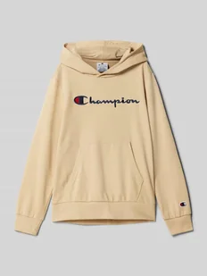 Bluza z kapturem z wyhaftowanym logo - Swetry dla chłopców - miniaturka - grafika 1