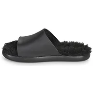 Sandały damskie - Melissa Fluffy Slide Ad sandały damskie, czarny, 41.5 EU - miniaturka - grafika 1