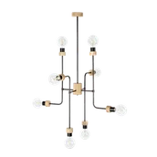 Lampy sufitowe - Britop lampa wisząca 8 punktowa MONTIX dąb olejowany 9244874 9244874 - miniaturka - grafika 1