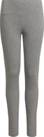 Legginsy - Adidas Legginsy adidas 3S Tight Jr HD4368 HD4368 szary 164 cm - miniaturka - grafika 1