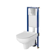 Stelaże i zestawy podtynkowe do WC - Zestaw Podtynkowy Cromo Tech Line Base S701-701 - miniaturka - grafika 1