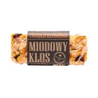 Batoniki - Pasieka Łysoń Baton Miodowy Kłos z Migdałem 45g - Pasieka Łysoń - miniaturka - grafika 1