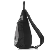 Plecaki - Plecak sportowy na jedno ramię BAG STREET 4388-GR szary - miniaturka - grafika 1