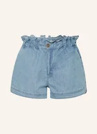 Spodenki damskie - Pepe Jeans Szorty W Stylu Jeansowym blau - miniaturka - grafika 1