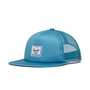Herschel Whaler Mesh Kids Classic Logo Unisex-Dorosły Czapka, NEON BLUE, rozmiar uniwersalny - Czapki dla dzieci - miniaturka - grafika 1