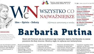 Wszystko, co Najważniejsze nr 39 - Red Michał Kleiber - Czasopisma Wszystko, co Najważniejsze nr 39 - Red Michał Kleiber - Czasopisma - miniaturka - grafika 1