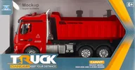 Samochody i pojazdy dla dzieci - Auto ciężarowe Wywrotka - miniaturka - grafika 1