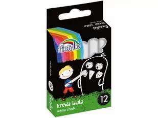 KW Trade Kreda biała bezpyłowa 12 sztuk - Przybory szkolne - miniaturka - grafika 4