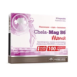Olimp Chela Mag B6 Mama 30 szt. - Witaminy i minerały - miniaturka - grafika 3