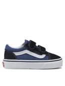 Buty dla chłopców - Vans Tenisówki Old Skool V VN000VHENWD1 Czarny - miniaturka - grafika 1