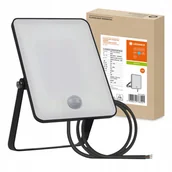 Lampy ogrodowe - Naświetlacz LED 20W 6500K 1800lm IP65 Czarny z Czujnikiem Ruchu LEDVANCE ESSENTIAL SENSOR - miniaturka - grafika 1