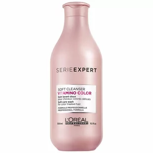 Loreal Vitamino Color Soft Cleanser Szampon do włosów koloryzowanych, wrażliwych 300ml - Szampony do włosów - miniaturka - grafika 1