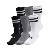 Skarpetki damskie - Skarpetki Under Armour Essential 6pk Crew White / White / Black XL - miniaturka - grafika 1
