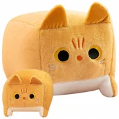 Maskotki i pluszaki - Maskotka Pluszowa Pluszak Kotek Kwadratowy Kot Przytulanka 25 cm - miniaturka - grafika 1
