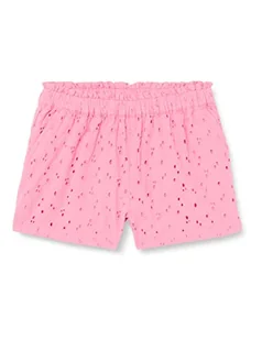 s.Oliver Szorty Junior Girl's z haftem z dziurkami, różowe, 116, Rosa, 116 cm - Spodenki damskie - miniaturka - grafika 1
