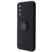 Etui i futerały do telefonów - Etui TECTO SHIELD Finger Ring do Samsung Galaxy A14 4G/A14 5G Czarny - miniaturka - grafika 1