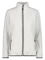 Kurtki i kamizelki sportowe damskie - CMP Kurtka hybrydowa w kolorze białym - miniaturka - grafika 1