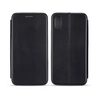 Etui i futerały do telefonów - NoName Etui Book Magnetic iPhone Xs czarny/blac k - miniaturka - grafika 1