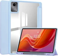 Etui do tabletów - Etui z klapką Supero do Lenovo Idea Tab 11 TB-336, niebiesko-przezroczyste 5903814678722 - miniaturka - grafika 1