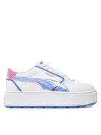 Buty dla dziewczynek - Puma Sneakersy Karmen Rebelle Deep Dive Jr 395453-01 Biały - miniaturka - grafika 1