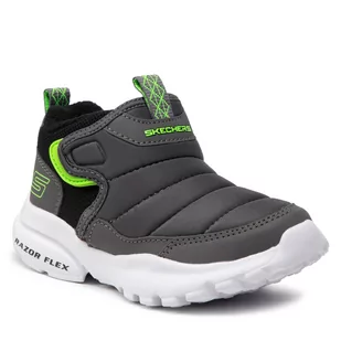 SKECHERS Sneakersy Cool Break 403784L/CCBK Charcoal/Black - Sneakersy damskie - miniaturka - grafika 1