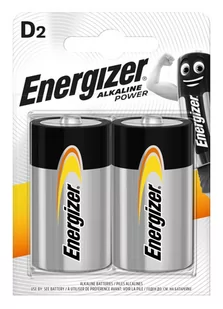 Energizer Bateria alkaliczna LR20/D 1.5V Power (2) - Baterie i akcesoria - miniaturka - grafika 2