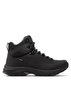 Buty trekkingowe damskie - Halti Trekkingi Fara Mid 2 Dx W Walking Shoe 054-2623 Czarny - miniaturka - grafika 1